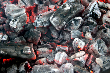 Image showing burning embers
