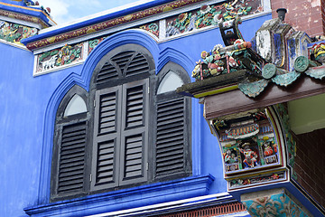 Image showing  Fatt Tze Mansion or Blue Mansion