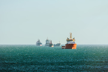 Image showing Cargo Ships