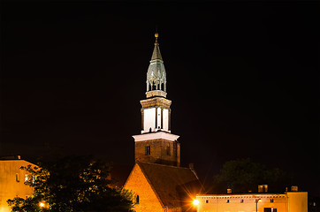 Image showing Church At The Night