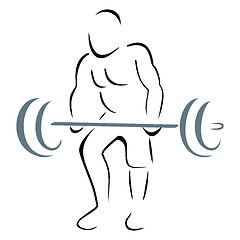 Image showing Weight lifter