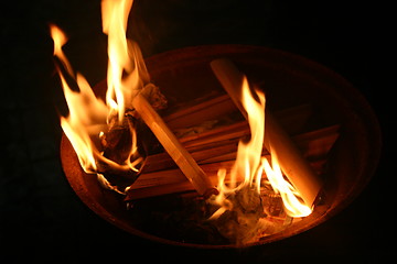 Image showing Flames