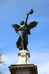 Image showing Piazza Pasquale Paoli in Rome, Italy