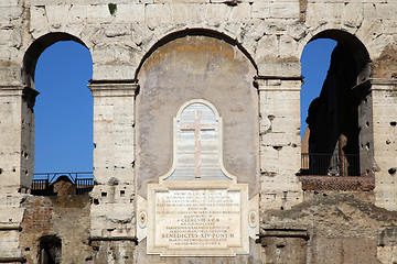 Image showing The Colosseum in Rome, Italy