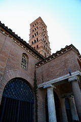 Image showing Bocca della Verita, Church of Santa Maria in Cosmedin in Rome, I