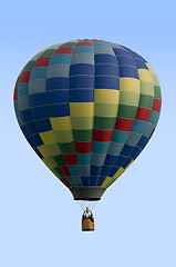 Image showing Hot Air Balloon Against Blue Sky