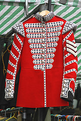 Image showing Red Uniform Coat