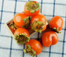 Image showing Delicious Raw Persimmon