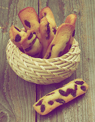 Image showing Biscuit Raisin Cookies 