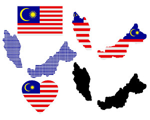 Image showing maps of Malaysia