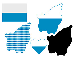 Image showing map of San Marino