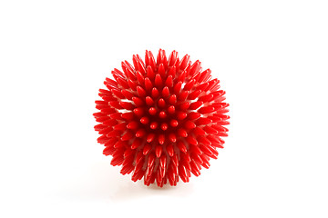 Image showing Red Massage Ball