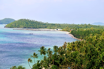 Image showing Beautiful seascape and beach 