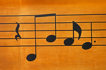 Image showing Musical Notes