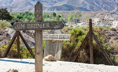 Image showing Old Cemetery