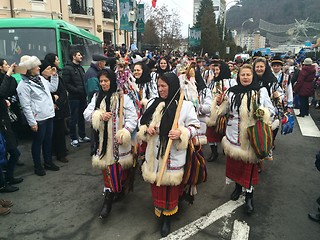 Image showing Romanian Christmas festival