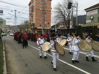 Image showing Romanian Christmas festival