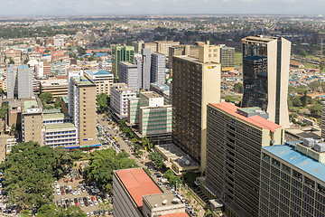 Image showing Downtowm Nairobi