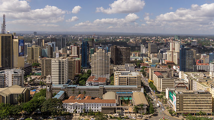 Image showing Downtowm Nairobi