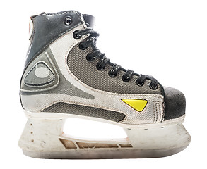 Image showing Hockey skate. Ice-skate isolated