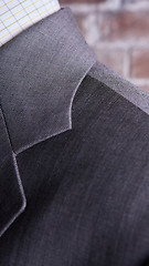 Image showing Suit Texture Close Up