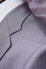 Image showing Suit Texture Close Up