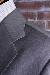 Image showing Suit Texture Close Up