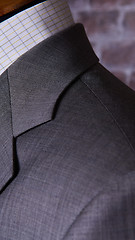 Image showing Suit Texture Close Up