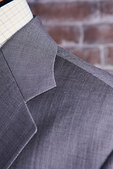 Image showing Suit Texture Close Up