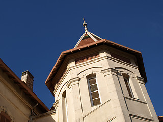 Image showing Ancient house tower