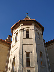 Image showing Ancient house tower