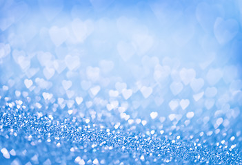 Image showing heart bokeh