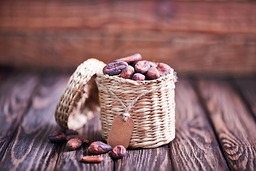 Image showing cocoa beans