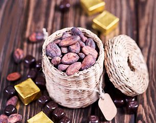 Image showing cocoa beans