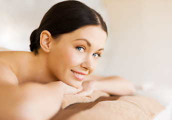 Image showing woman in spa