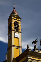 Image showing  in cairate varese italy     old wall terrace church     bell  t