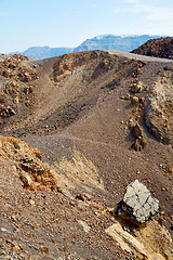 Image showing  greece  volcanic land in europe  sky  