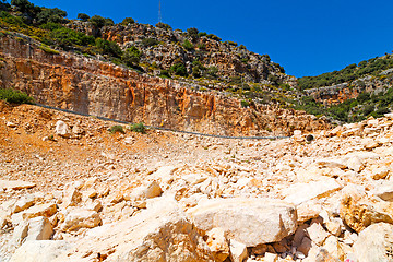 Image showing  mountain   anatolia heritage ruins    and nature 