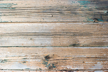 Image showing Rustic weathered barn wood