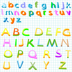 Image showing Alphabet