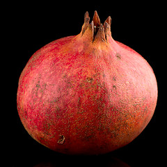 Image showing Ripe pomegranate fruit