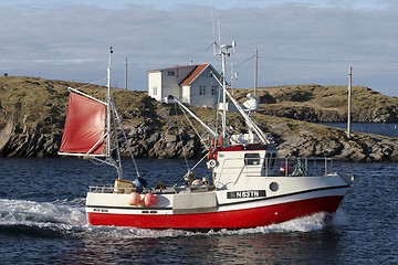 Image showing Fishing boat