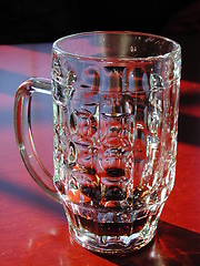 Image showing Glass jar