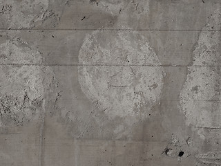 Image showing Grey concrete wall background