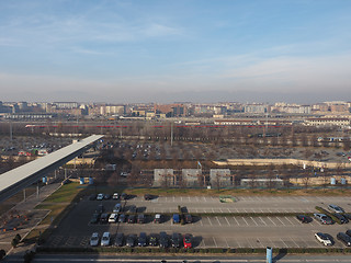 Image showing Aerial view of Turin