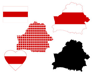 Image showing Belarus map