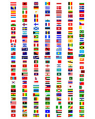 Image showing flags of the world