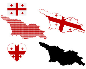 Image showing map of Georgia