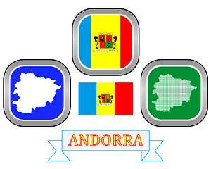 Image showing map of Andorra