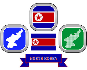 Image showing Map of North Korea